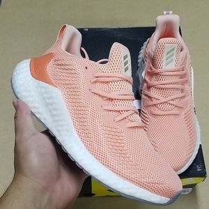 AlphaBoost Semi Coral Glow Pink Running Shoes